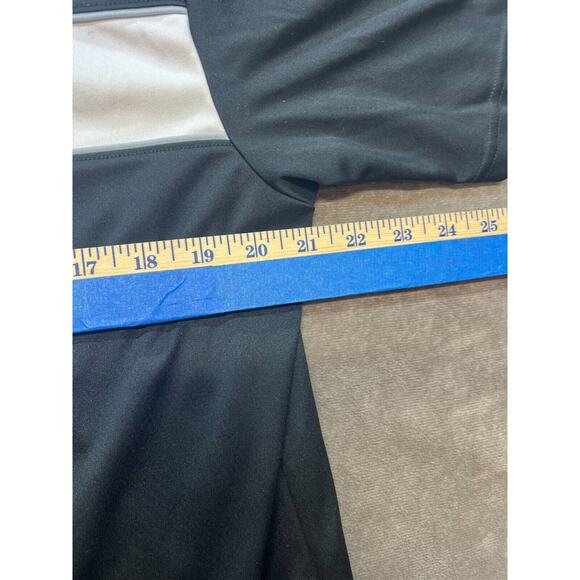 Nike Dri Fit Short Sleeve‎ T Shirt Mens Large Black and Grey Color Block - Picture 5 of 6